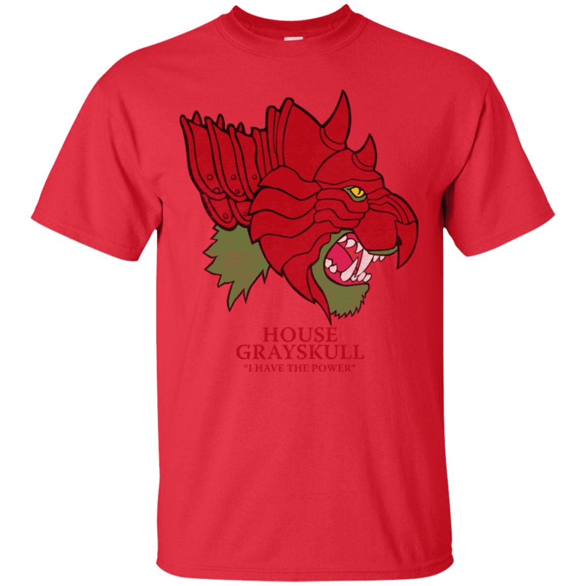 T-Shirts Red / S House Grayskull T-Shirt