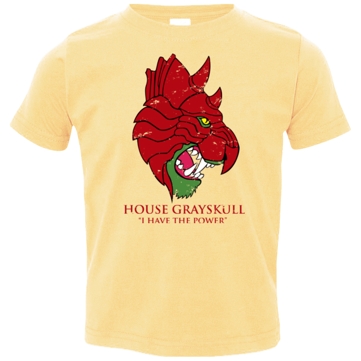 T-Shirts Butter / 2T House GraySkull Toddler Premium T-Shirt