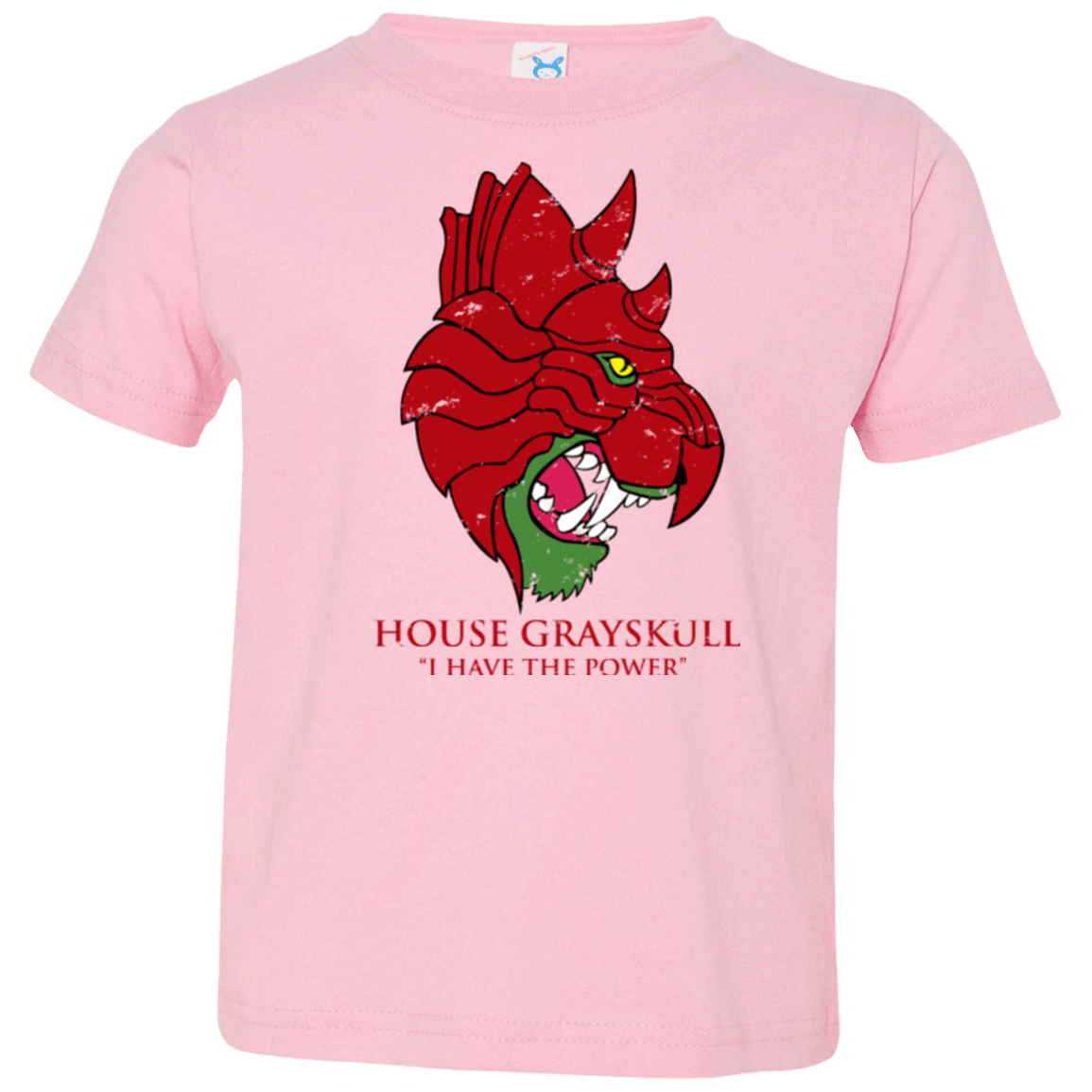 T-Shirts Pink / 2T House GraySkull Toddler Premium T-Shirt