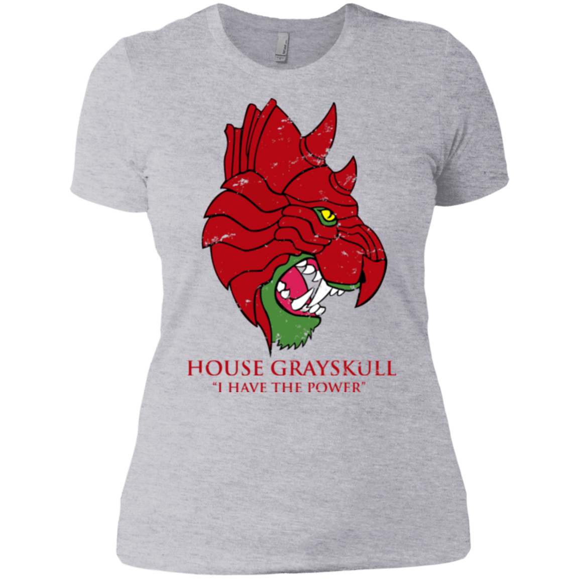 T-Shirts Heather Grey / X-Small House GraySkull Women's Premium T-Shirt