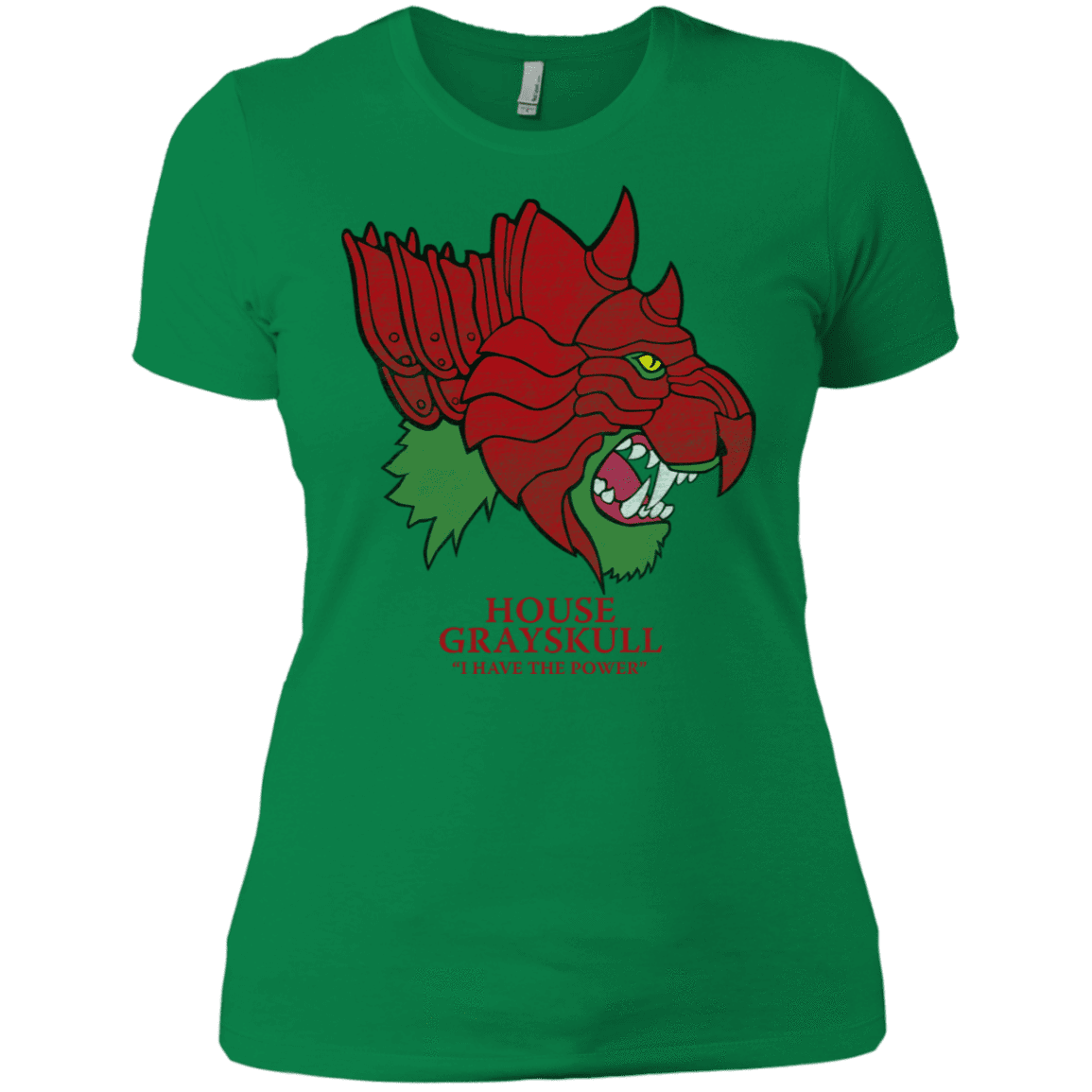 T-Shirts Kelly Green / X-Small House Grayskull Women's Premium T-Shirt