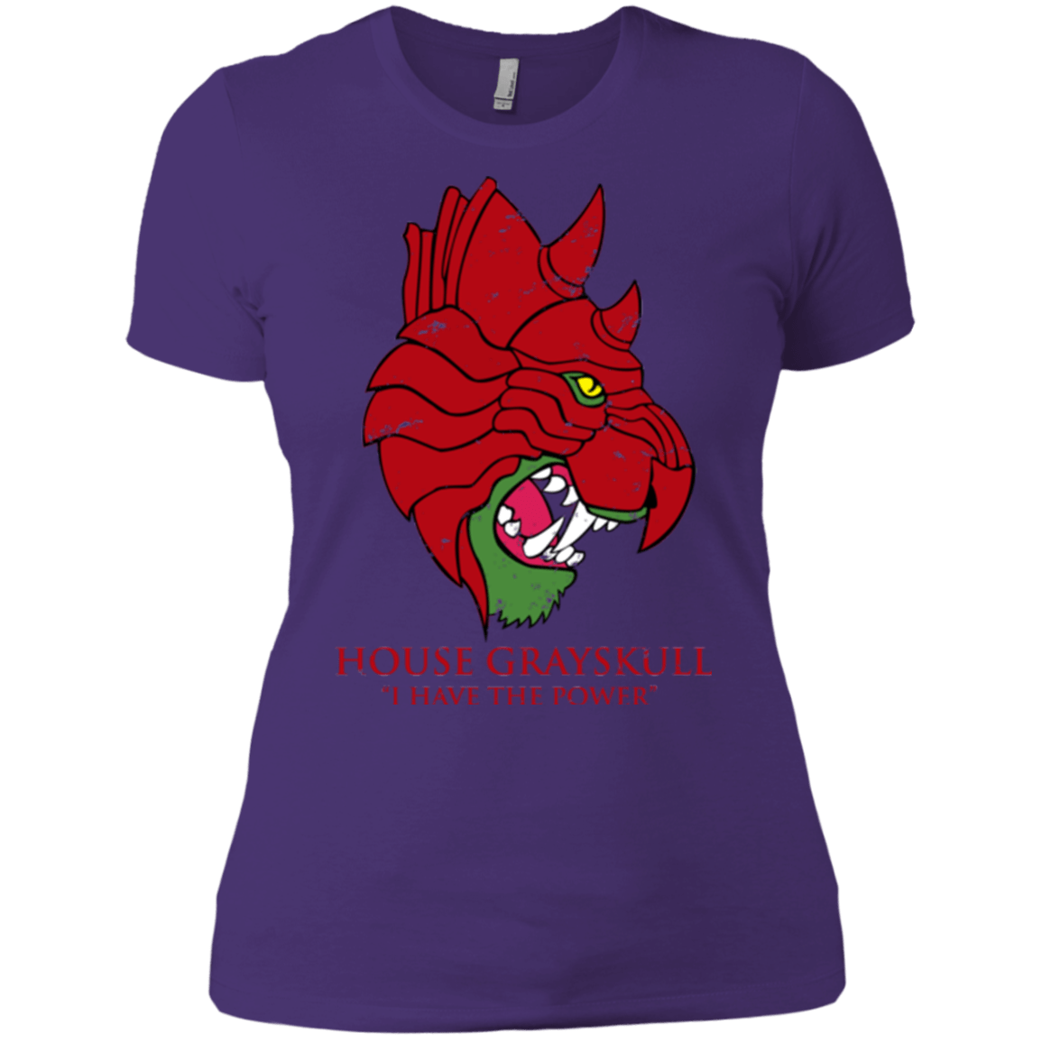 T-Shirts Purple / X-Small House GraySkull Women's Premium T-Shirt