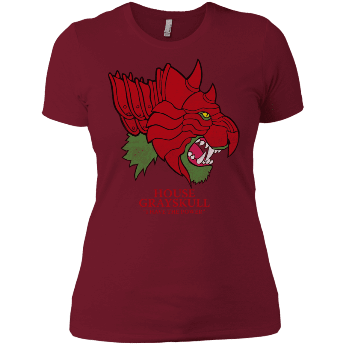 T-Shirts Scarlet / X-Small House Grayskull Women's Premium T-Shirt