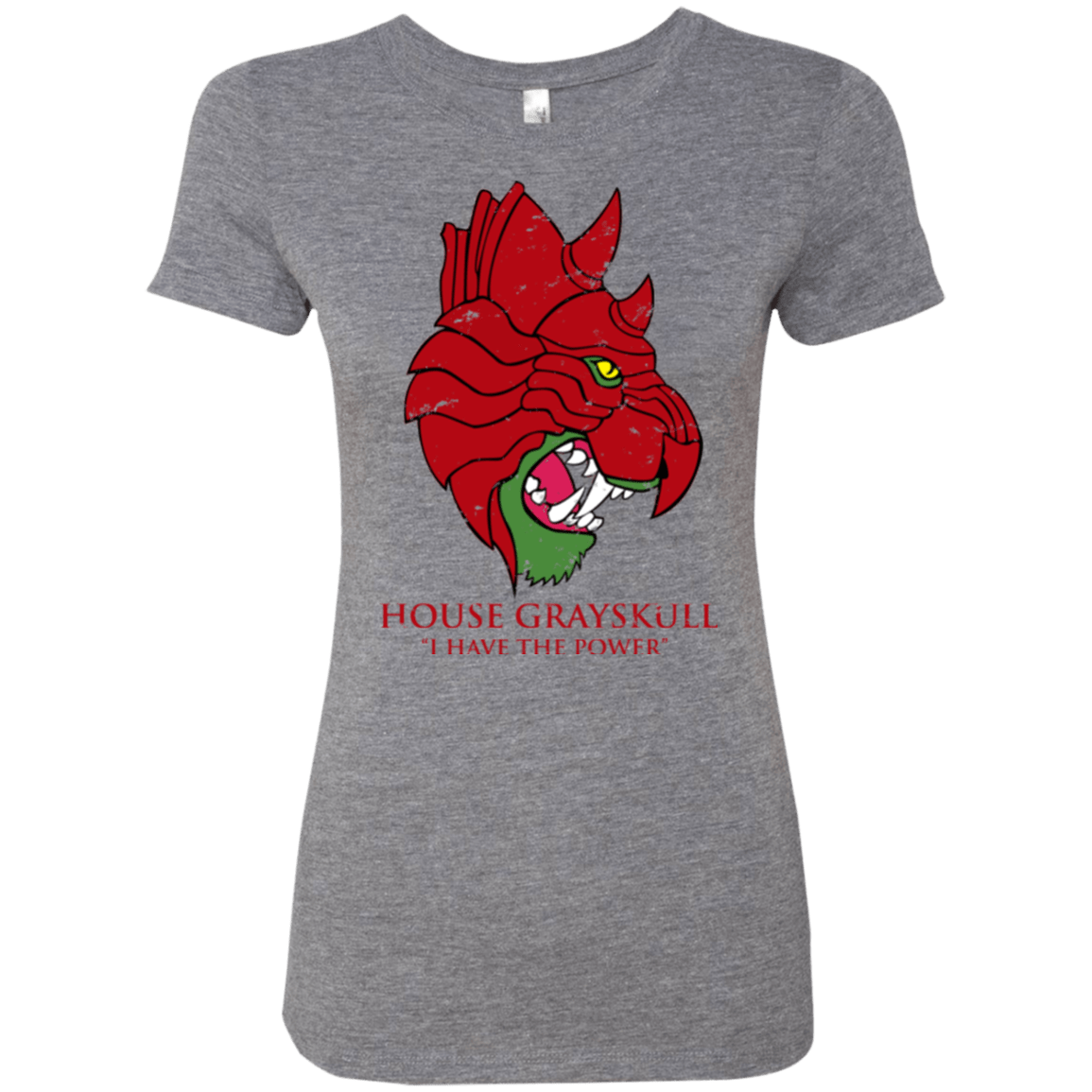 T-Shirts Premium Heather / Small House GraySkull Women's Triblend T-Shirt