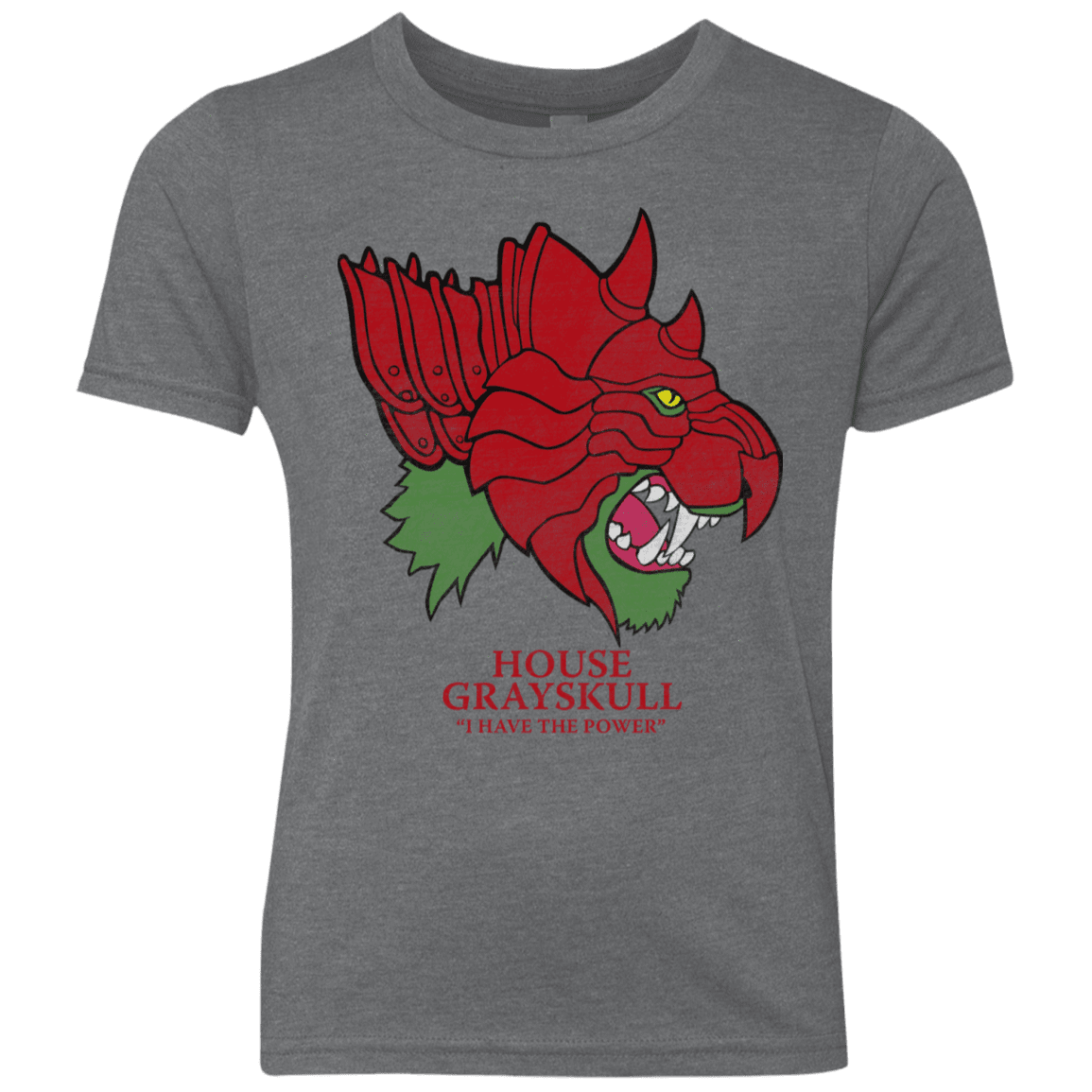 T-Shirts Premium Heather / YXS House Grayskull Youth Triblend T-Shirt