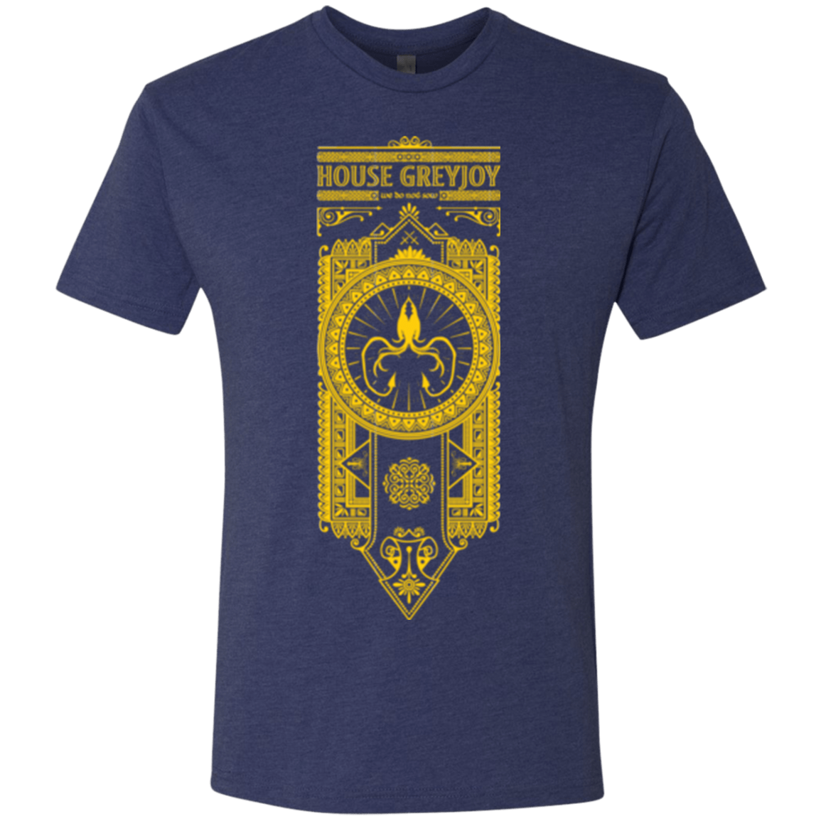 T-Shirts Vintage Navy / Small House Greyjoy Men's Triblend T-Shirt