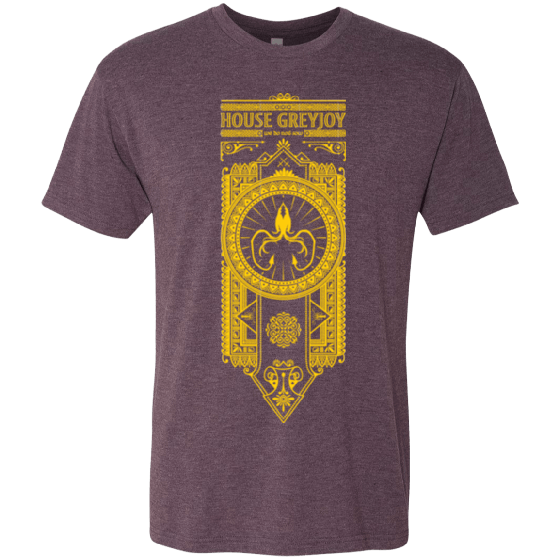 T-Shirts Vintage Purple / Small House Greyjoy Men's Triblend T-Shirt
