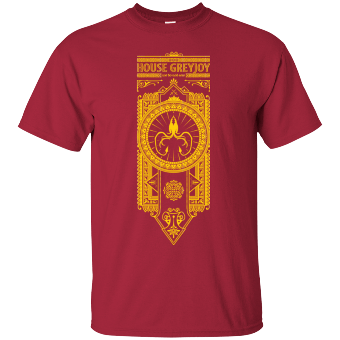 T-Shirts Cardinal / Small House Greyjoy T-Shirt