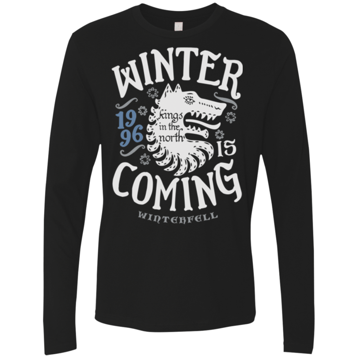 T-Shirts Black / Small House in the North Men's Premium Long Sleeve