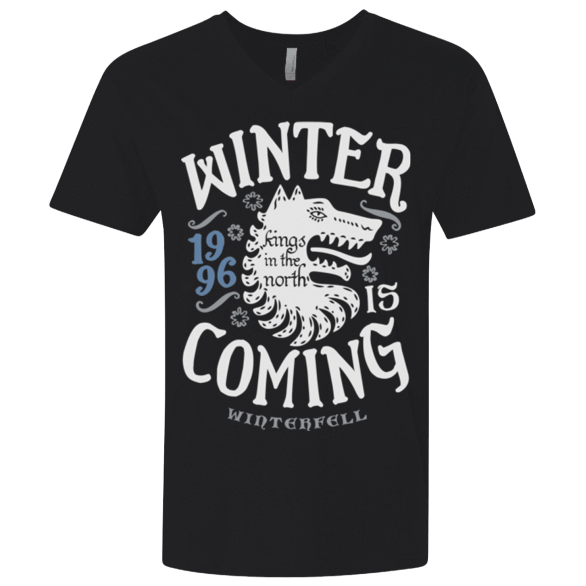 T-Shirts Black / X-Small House in the North Men's Premium V-Neck