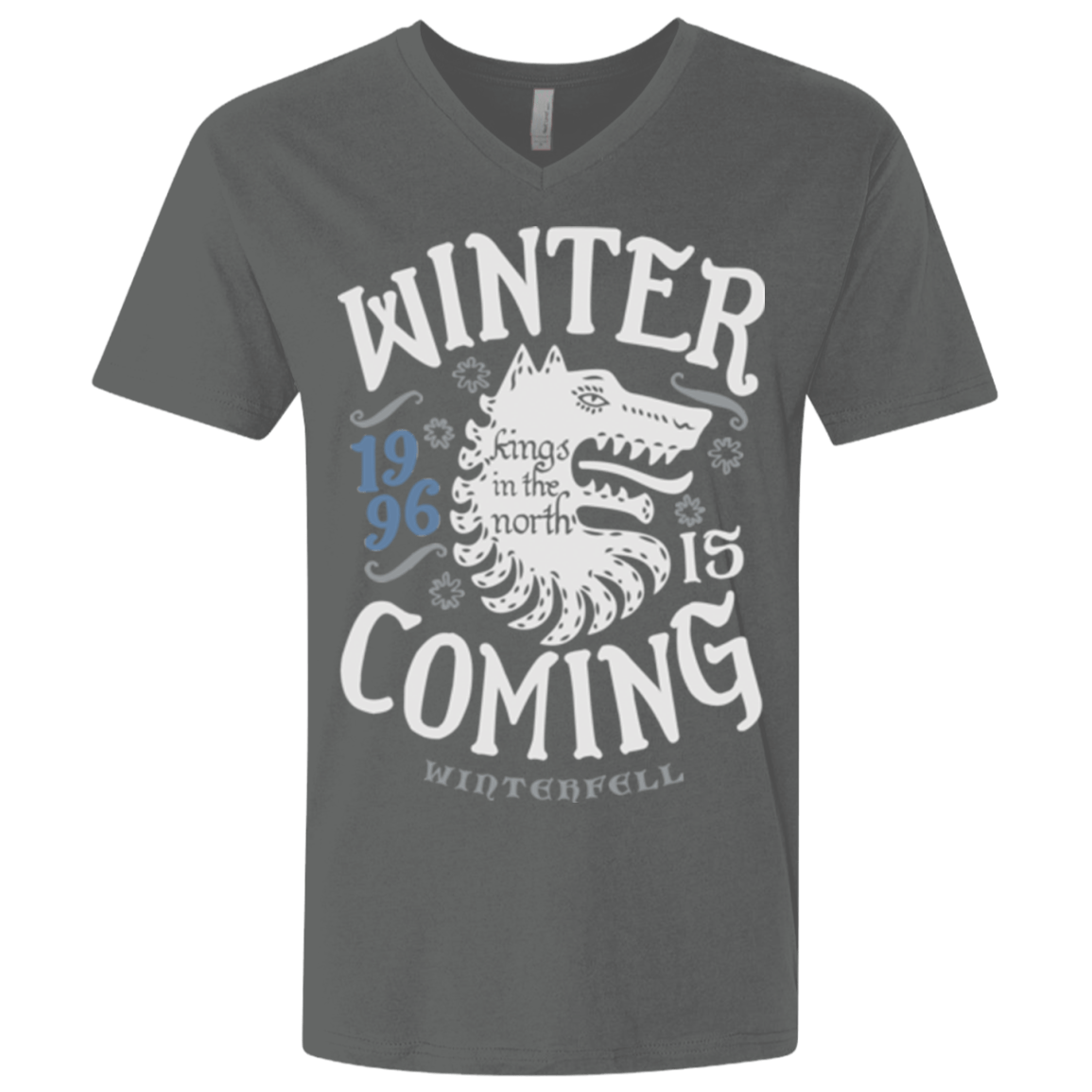T-Shirts Heavy Metal / X-Small House in the North Men's Premium V-Neck