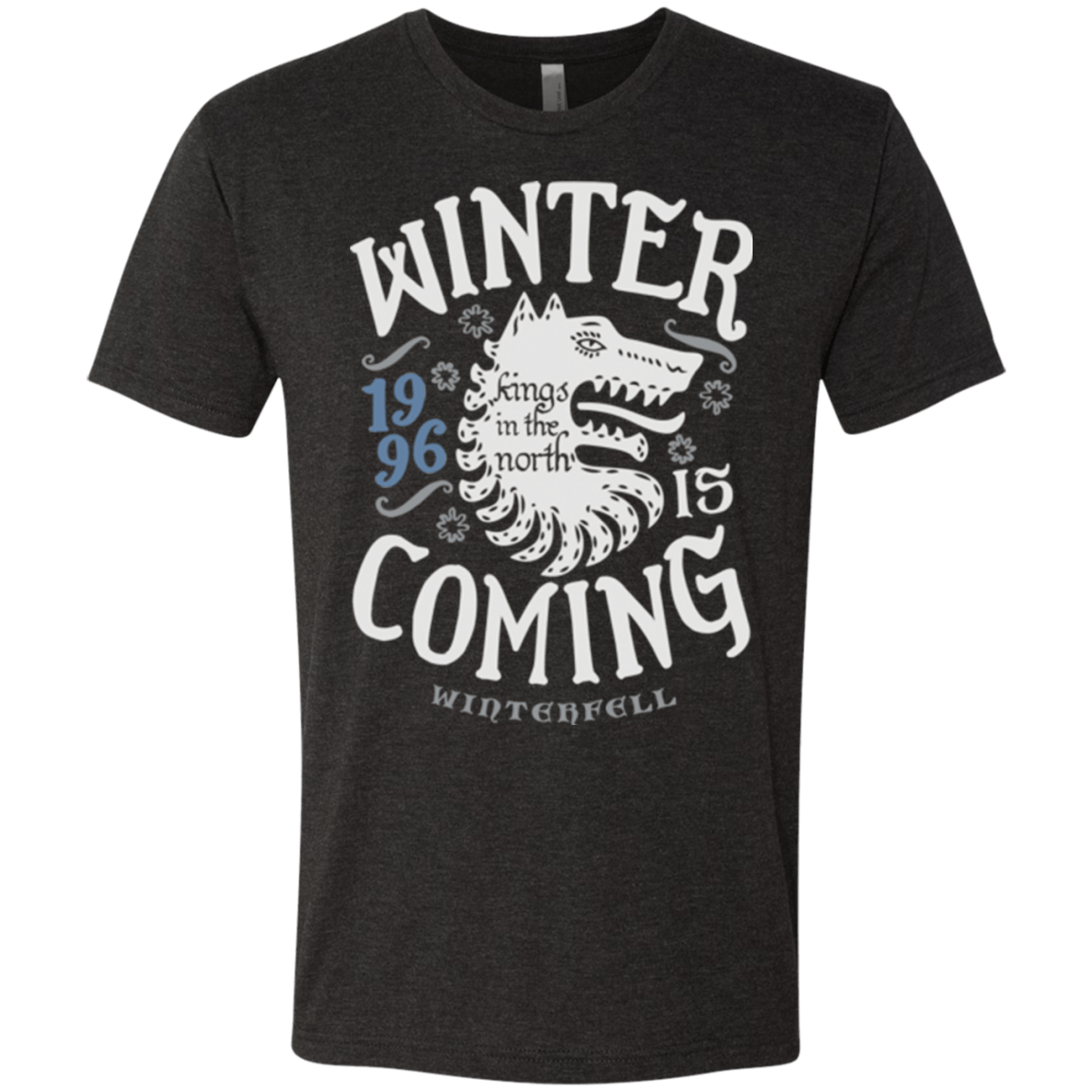 T-Shirts Vintage Black / Small House in the North Men's Triblend T-Shirt