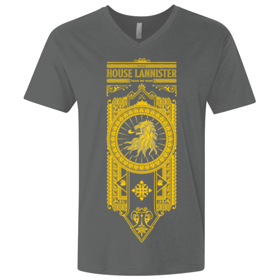 T-Shirts Heavy Metal / X-Small House Lannister (1) Men's Premium V-Neck