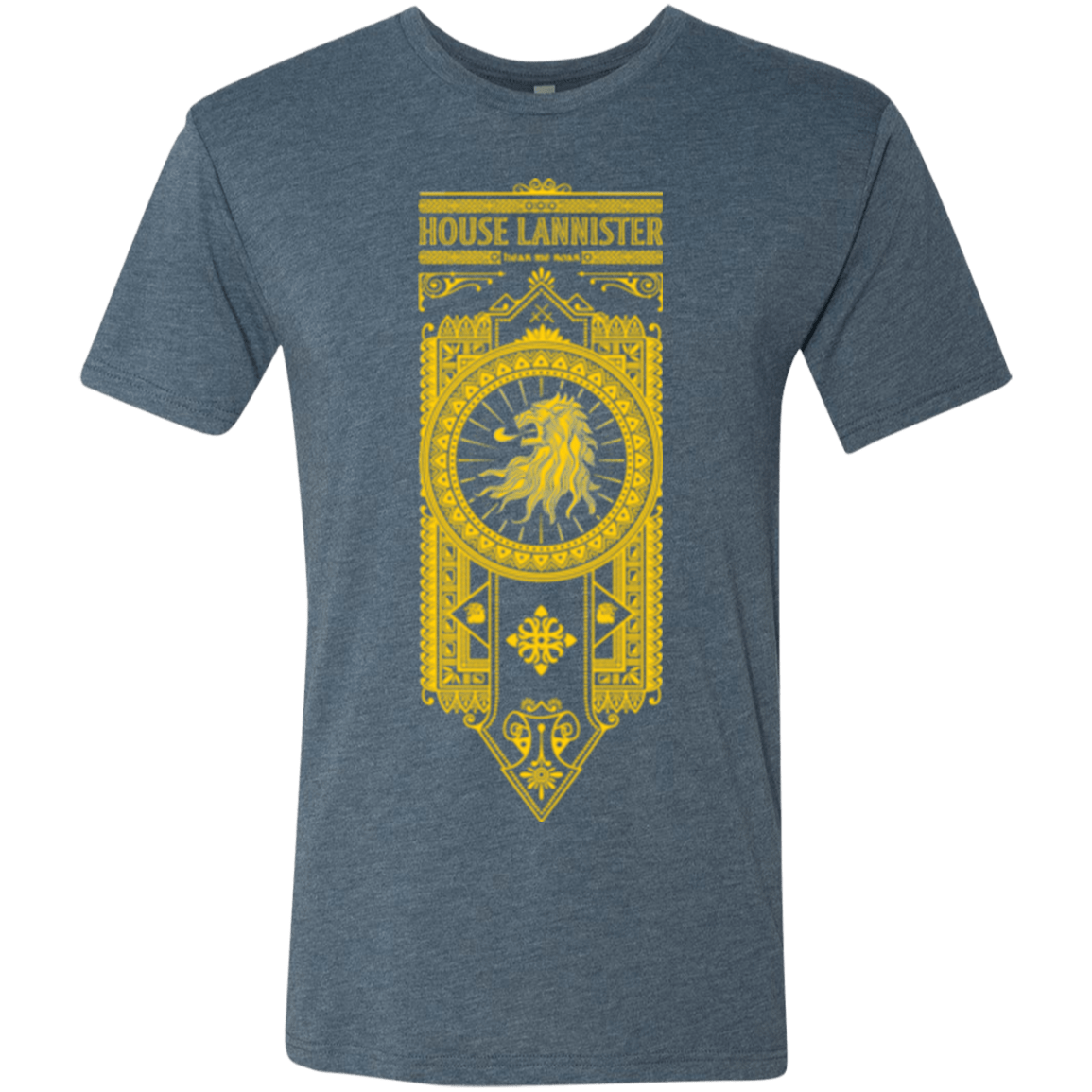 T-Shirts Indigo / Small House Lannister (1) Men's Triblend T-Shirt
