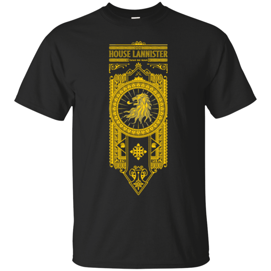 T-Shirts Black / Small House Lannister (1) T-Shirt