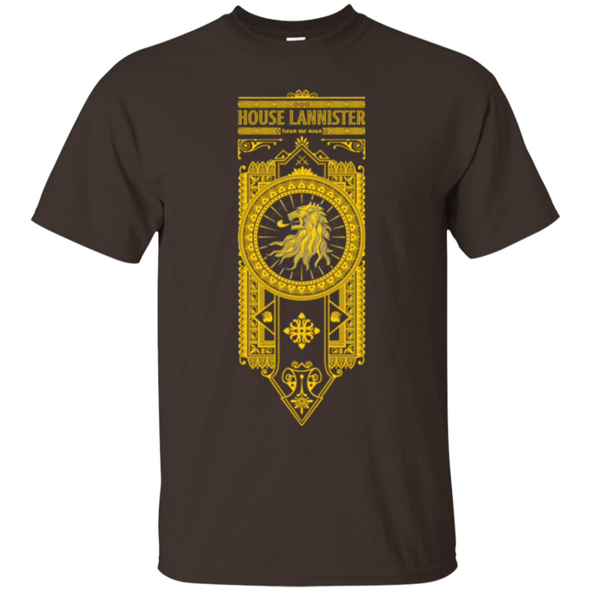T-Shirts Dark Chocolate / Small House Lannister (1) T-Shirt