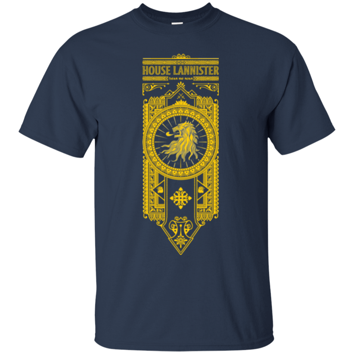 T-Shirts Navy / Small House Lannister (1) T-Shirt