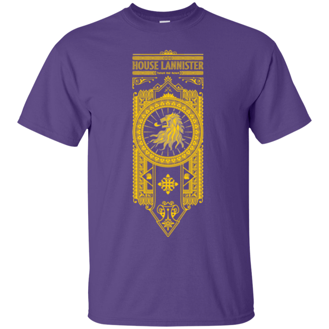 T-Shirts Purple / Small House Lannister (1) T-Shirt