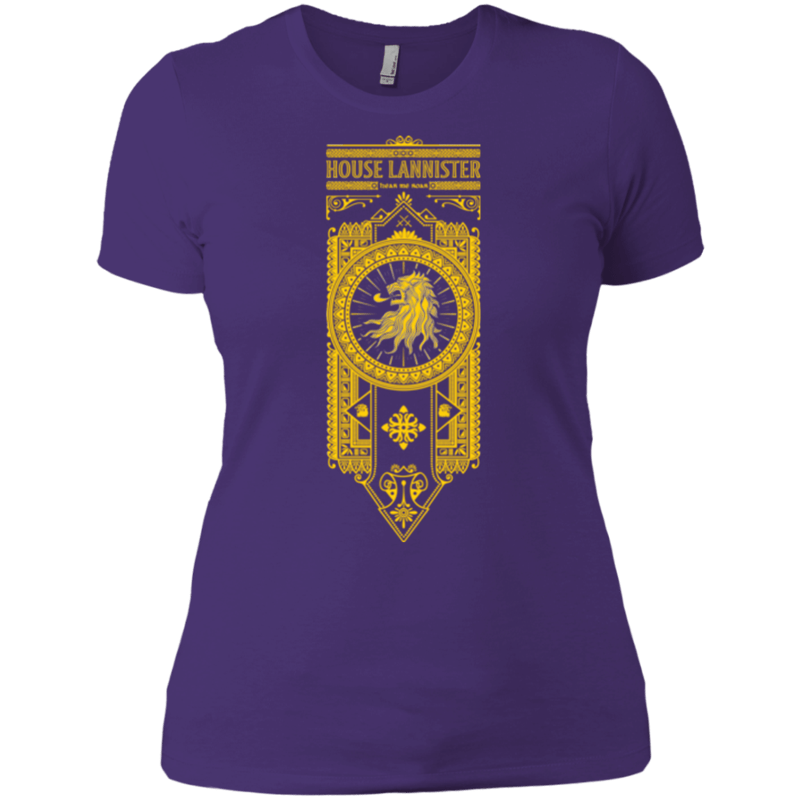 T-Shirts Purple / X-Small House Lannister (1) Women's Premium T-Shirt