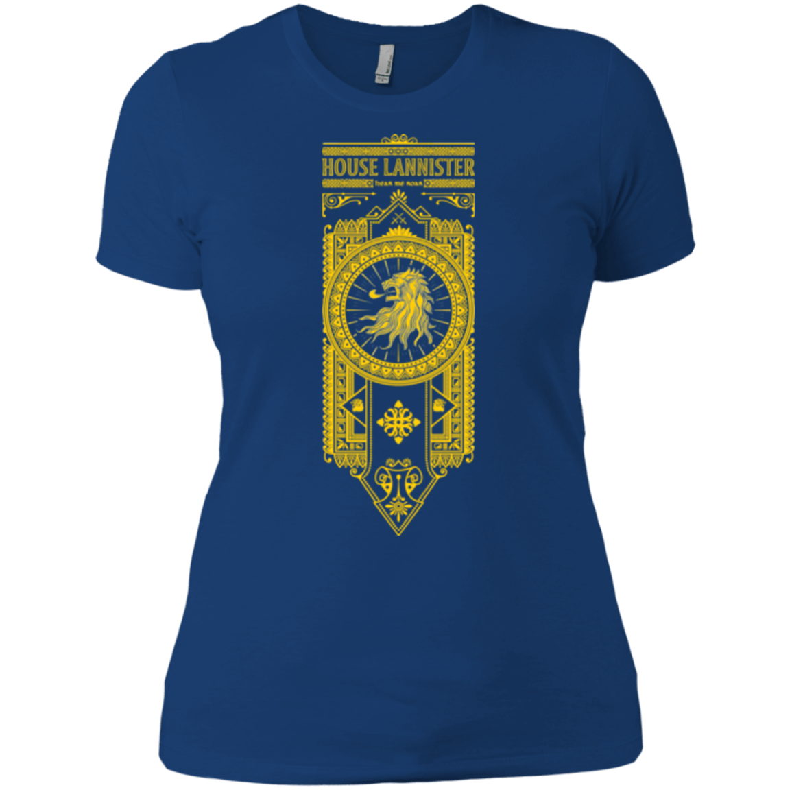 T-Shirts Royal / X-Small House Lannister (1) Women's Premium T-Shirt