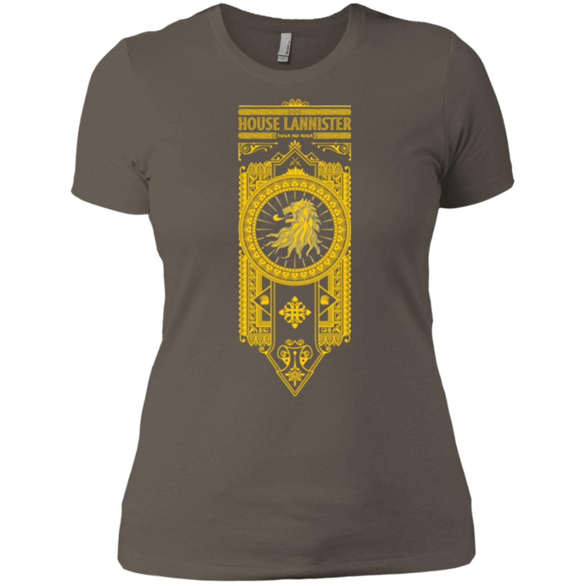 T-Shirts Warm Grey / X-Small House Lannister (1) Women's Premium T-Shirt