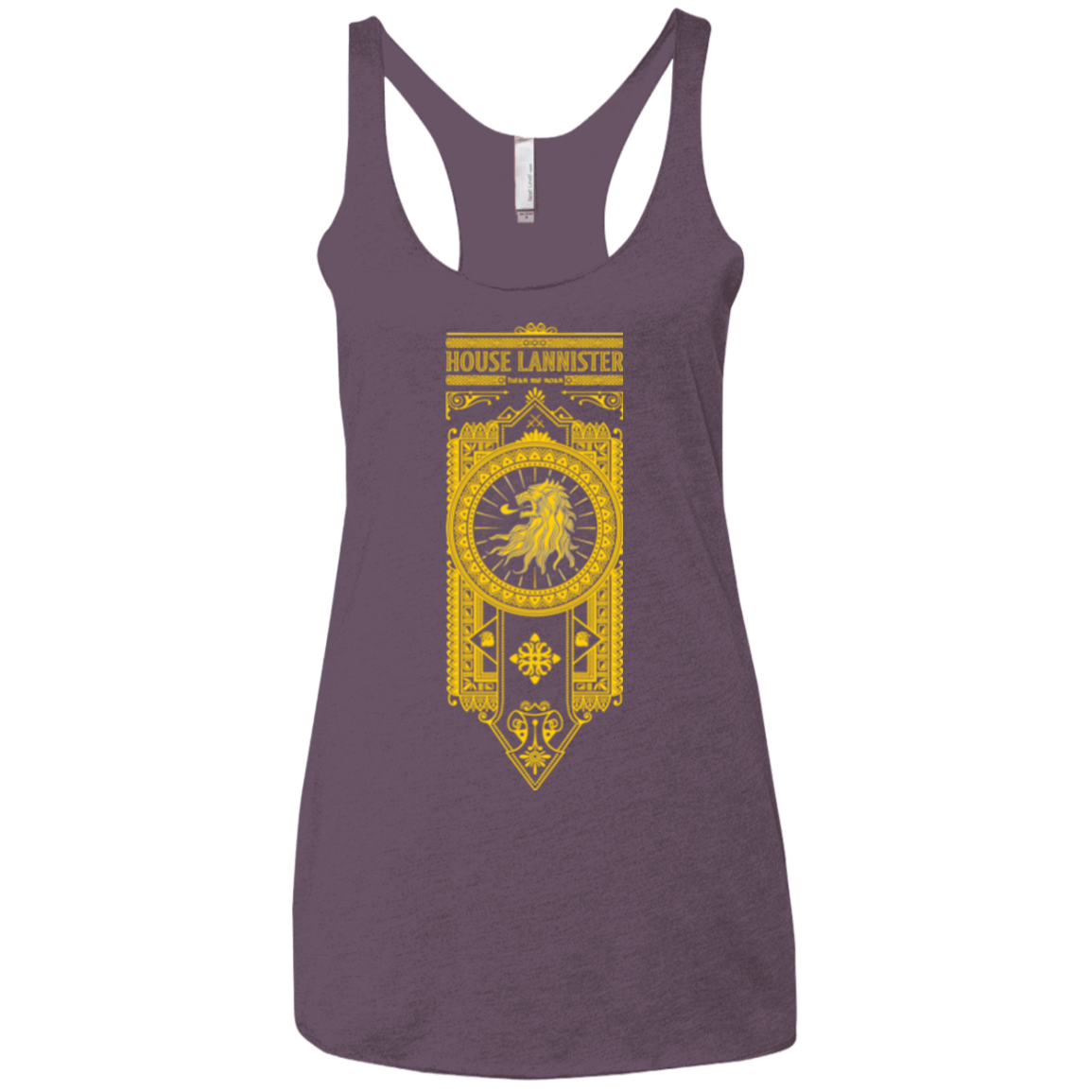 House Lannister (1) Women's Triblend Racerback Tank