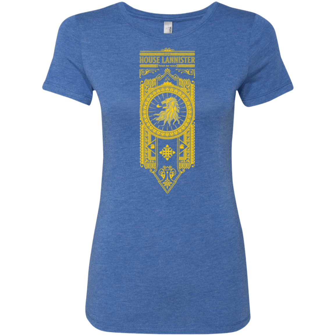 T-Shirts Vintage Royal / Small House Lannister (1) Women's Triblend T-Shirt