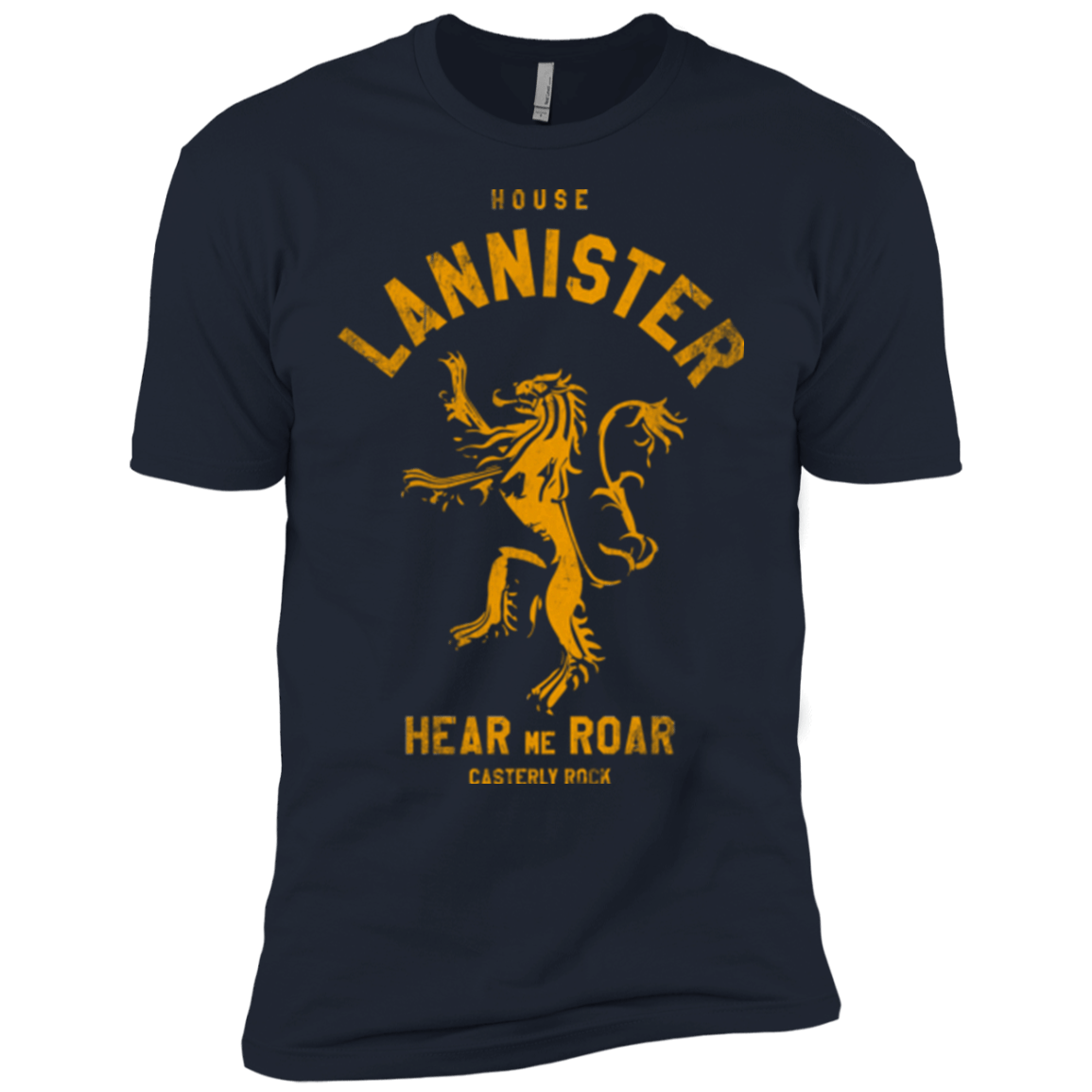 T-Shirts Midnight Navy / YXS House Lannister Boys Premium T-Shirt