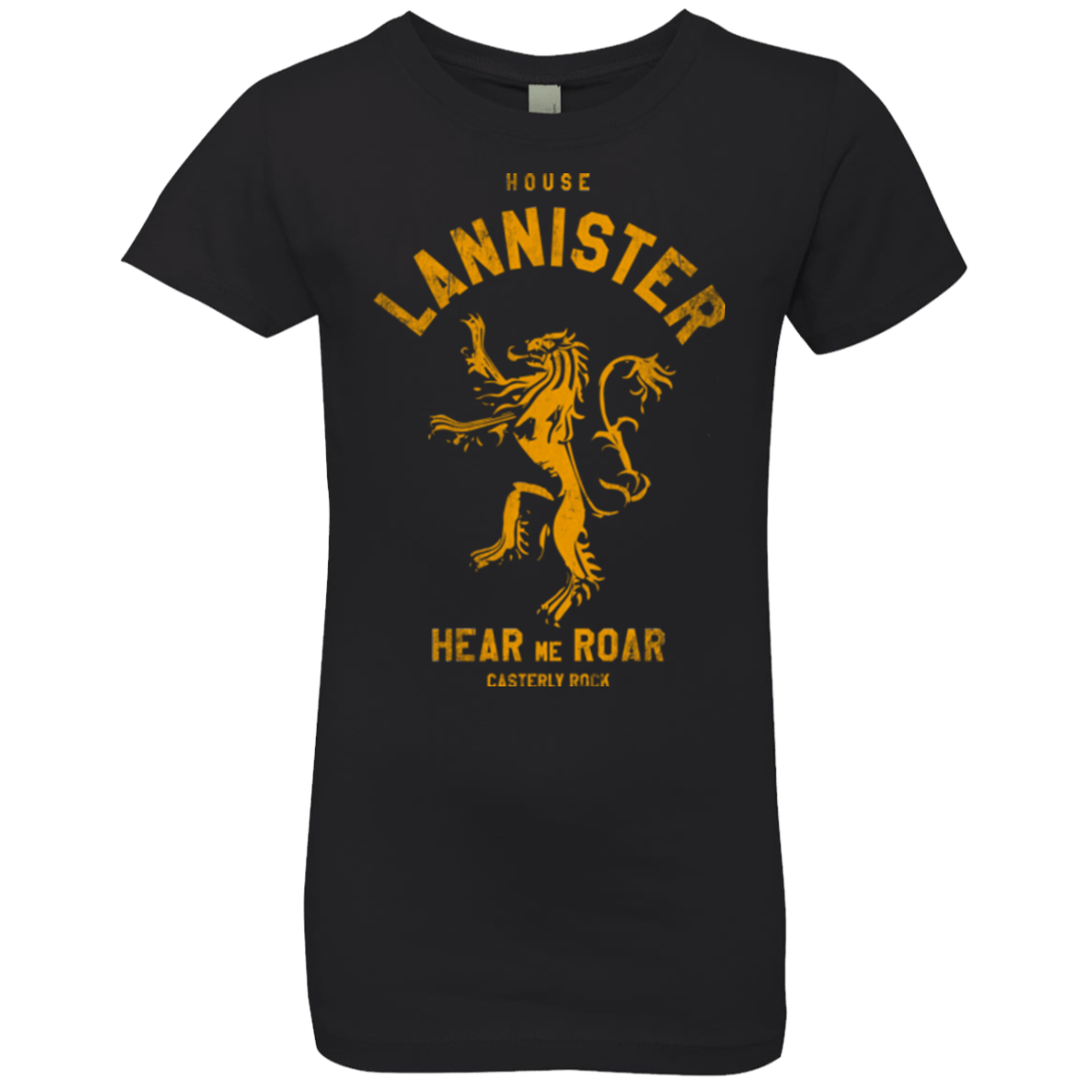 T-Shirts Black / YXS House Lannister Girls Premium T-Shirt