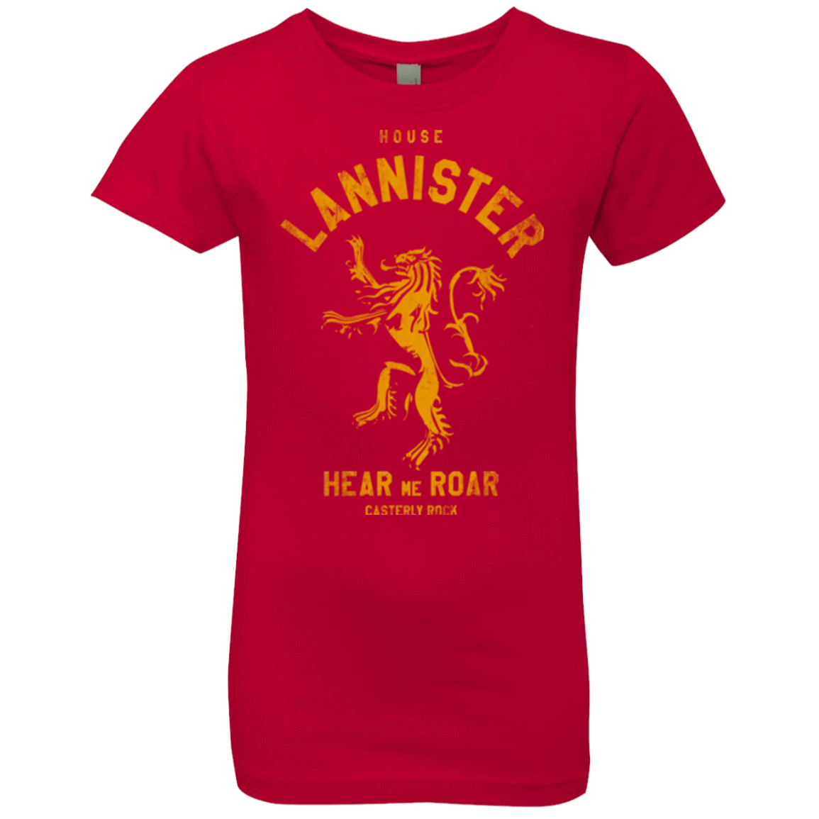 T-Shirts Red / YXS House Lannister Girls Premium T-Shirt