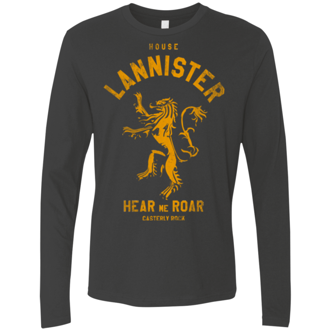 T-Shirts Heavy Metal / Small House Lannister Men's Premium Long Sleeve