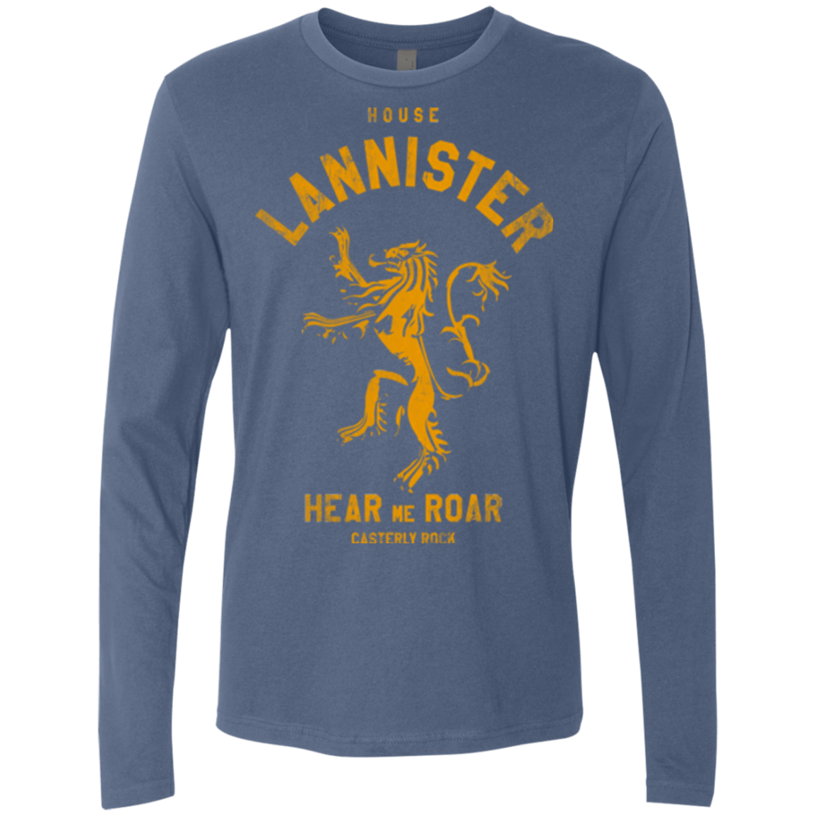 T-Shirts Indigo / Small House Lannister Men's Premium Long Sleeve