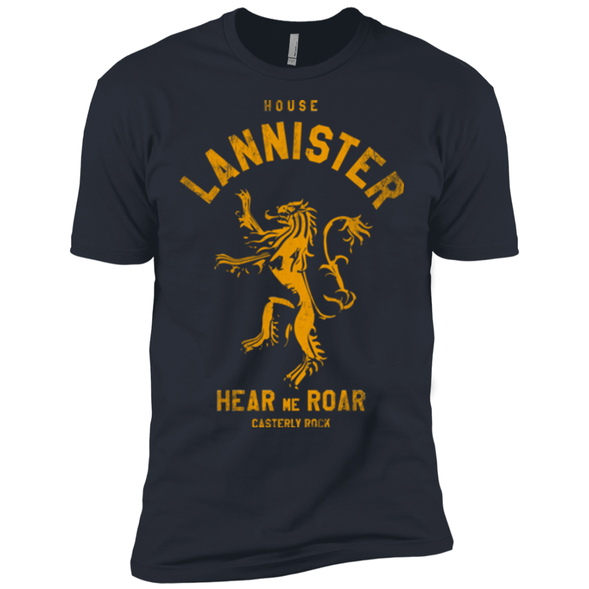 T-Shirts Indigo / X-Small House Lannister Men's Premium T-Shirt