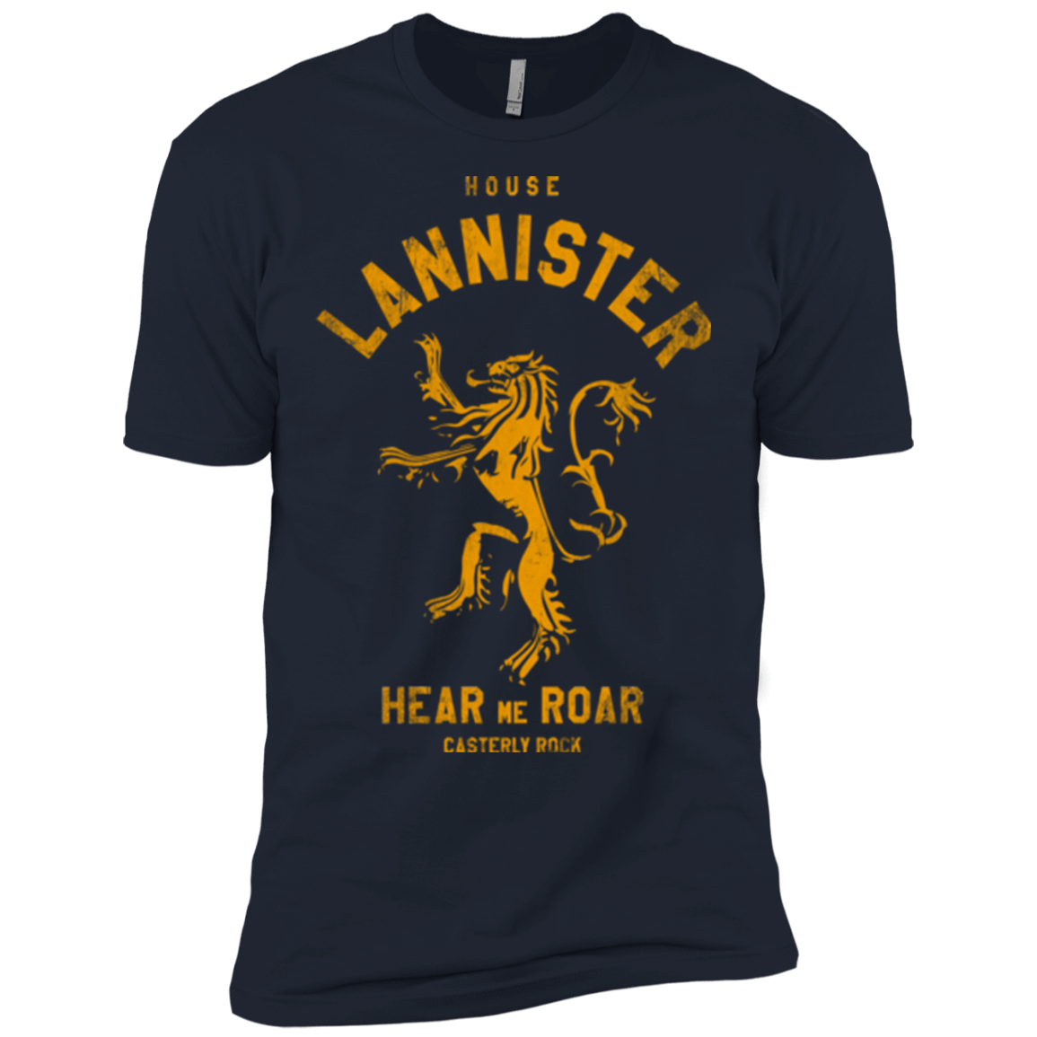 T-Shirts Midnight Navy / X-Small House Lannister Men's Premium T-Shirt
