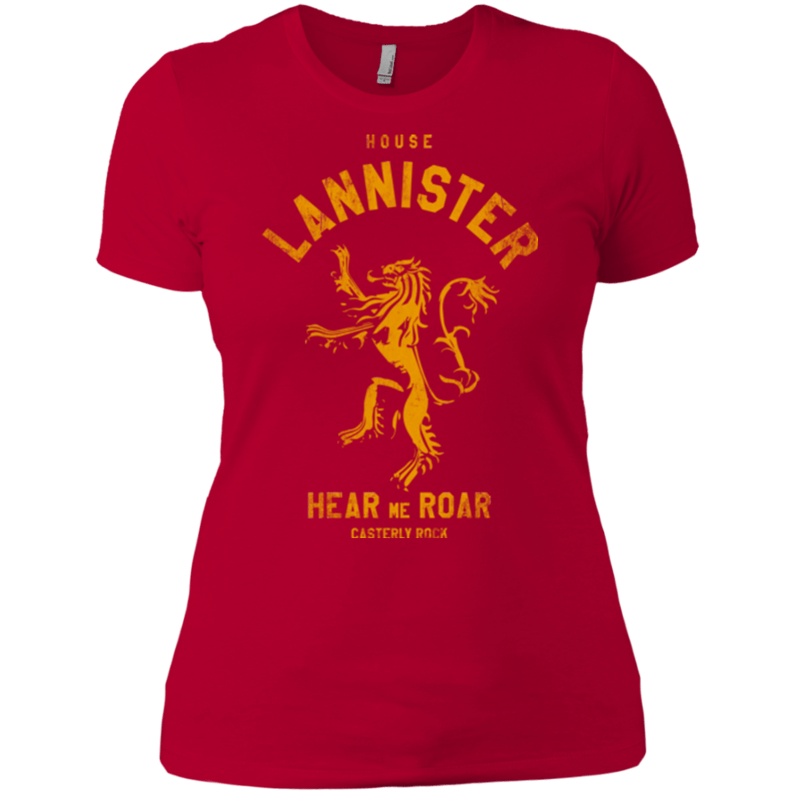 T-Shirts Red / X-Small House Lannister Women's Premium T-Shirt