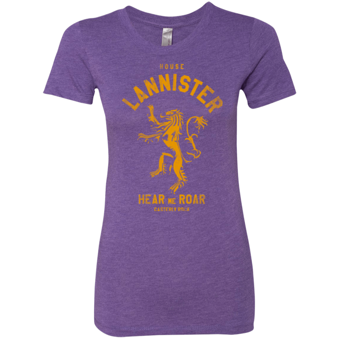 T-Shirts Purple Rush / Small House Lannister Women's Triblend T-Shirt