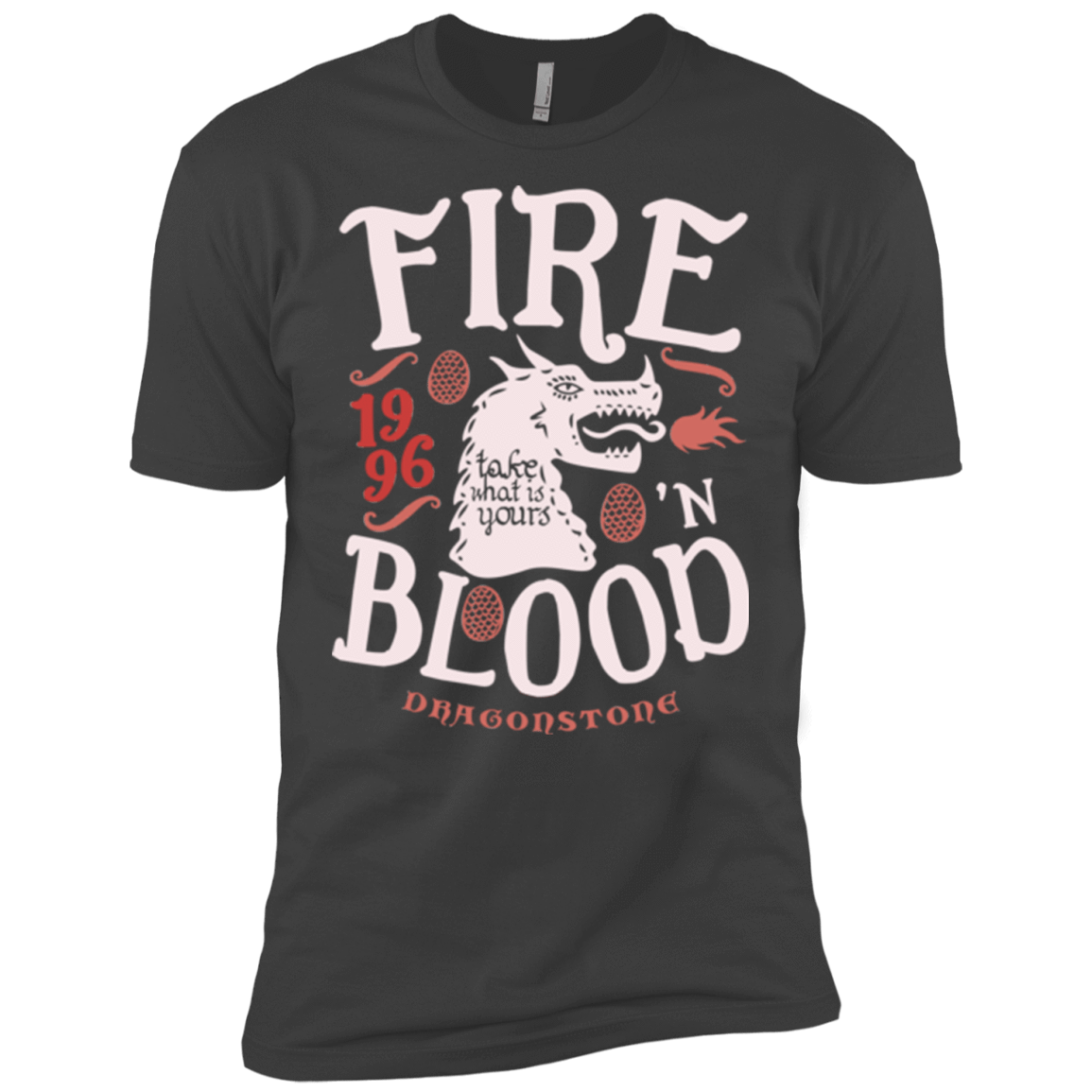 T-Shirts Heavy Metal / X-Small House of Dragons Men's Premium T-Shirt