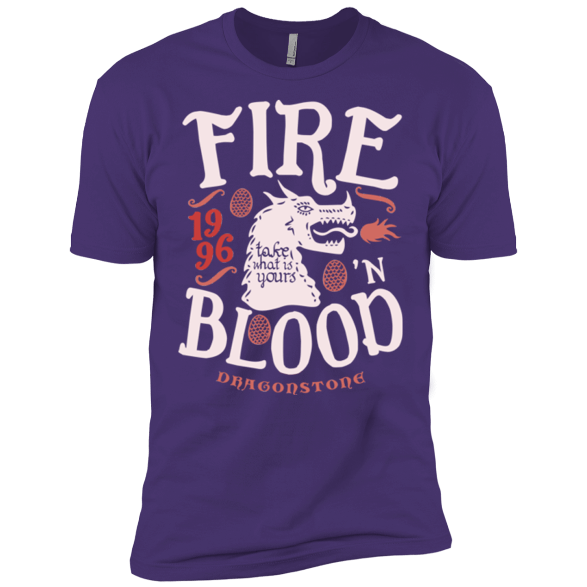 T-Shirts Purple / X-Small House of Dragons Men's Premium T-Shirt