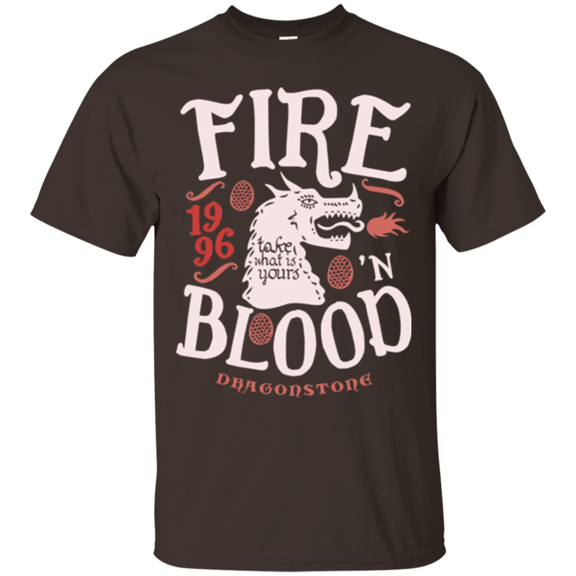 T-Shirts Dark Chocolate / Small House of Dragons T-Shirt