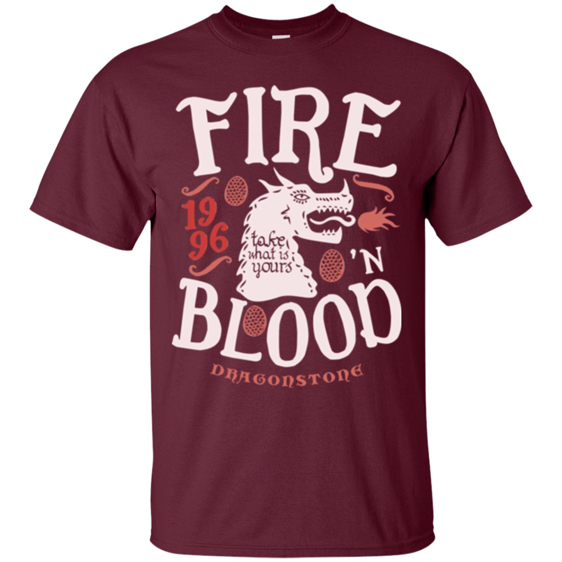 T-Shirts Maroon / Small House of Dragons T-Shirt