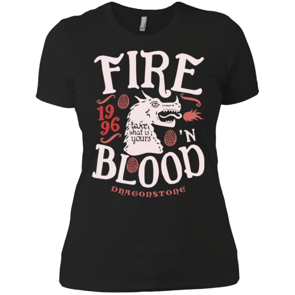 T-Shirts Black / X-Small House of Dragons Women's Premium T-Shirt