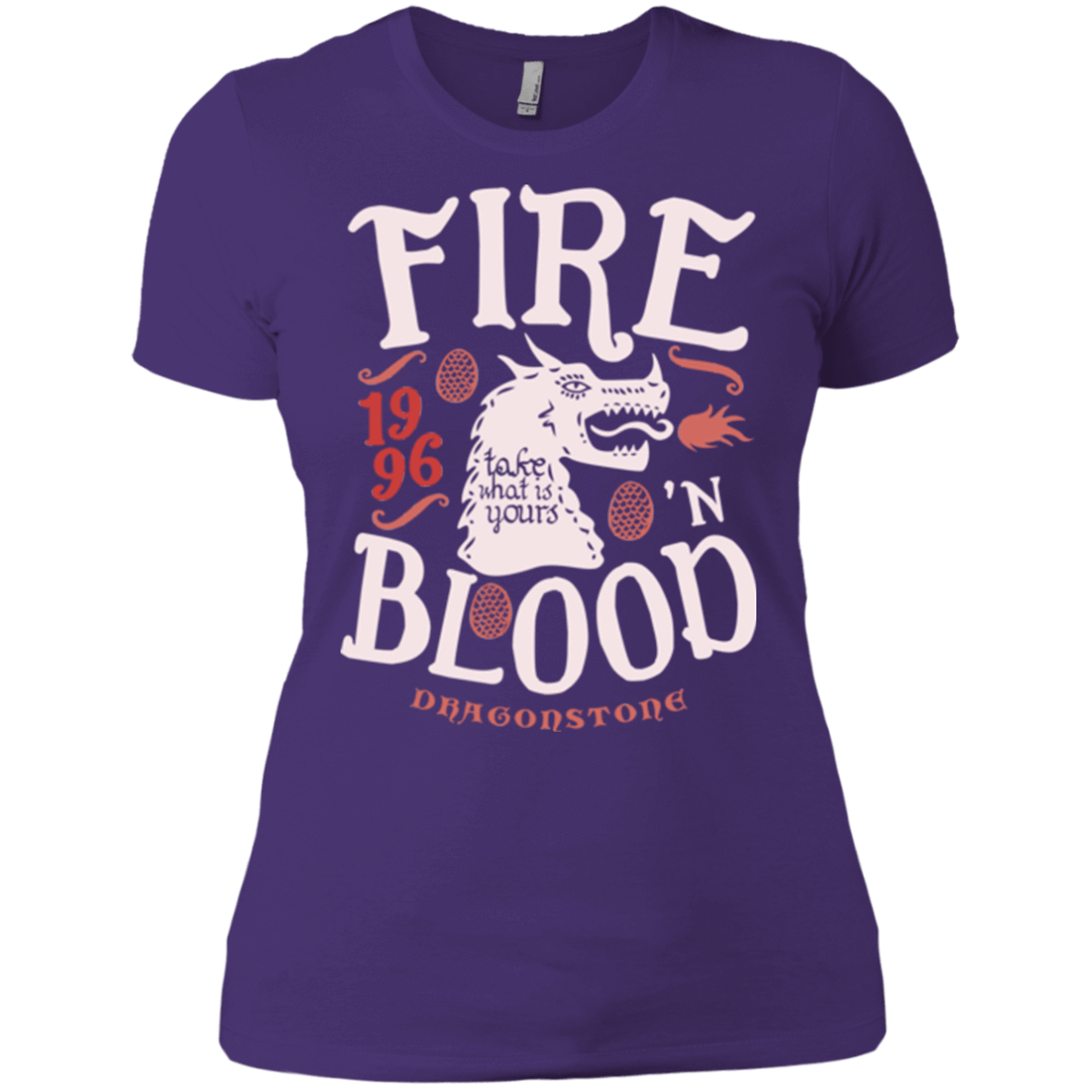 T-Shirts Purple / X-Small House of Dragons Women's Premium T-Shirt