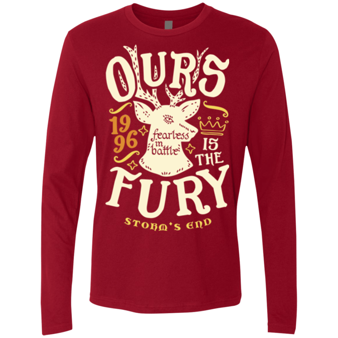 T-Shirts Cardinal / Small House of Fury Men's Premium Long Sleeve