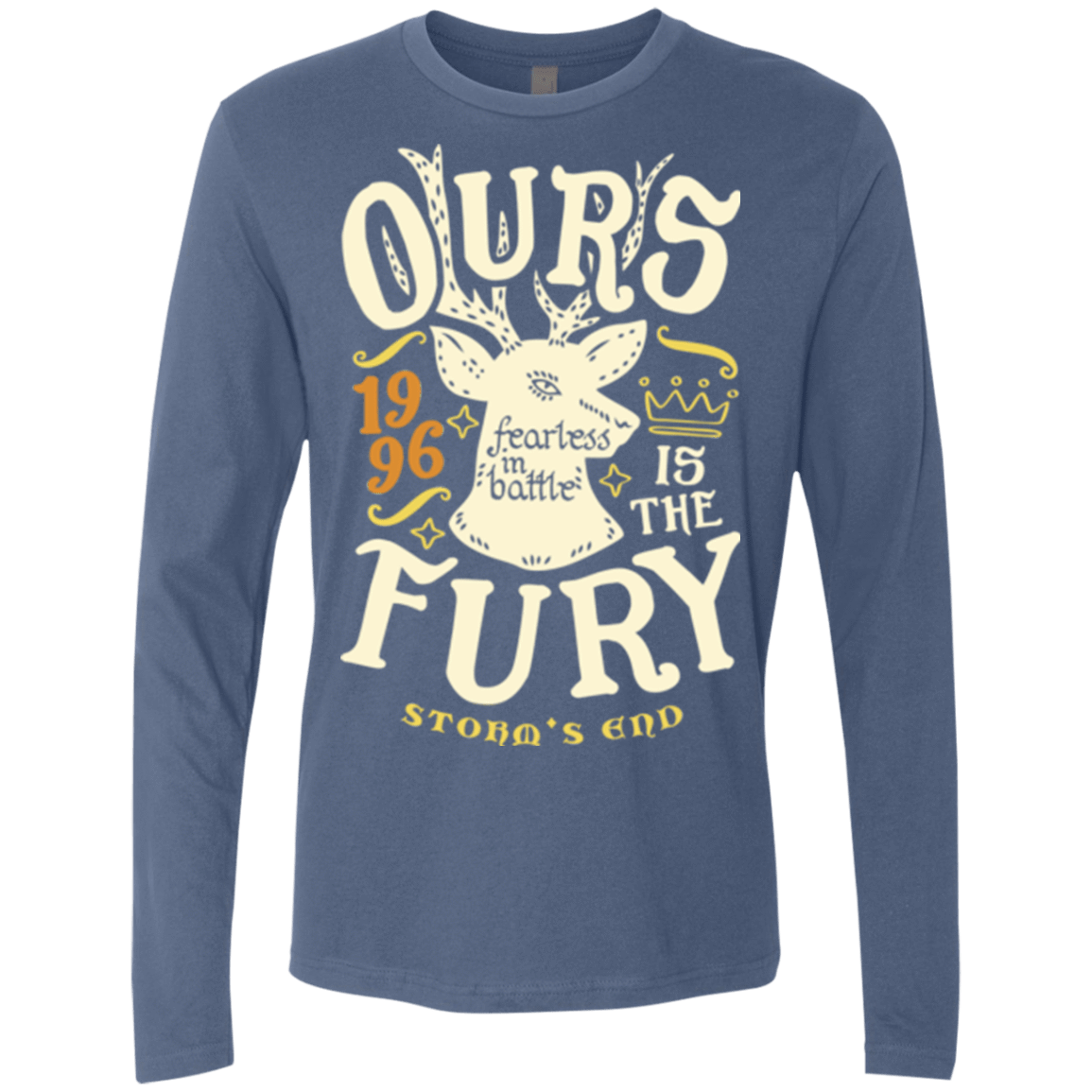 T-Shirts Indigo / Small House of Fury Men's Premium Long Sleeve