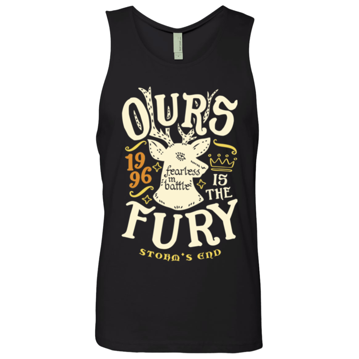 T-Shirts Black / Small House of Fury Men's Premium Tank Top