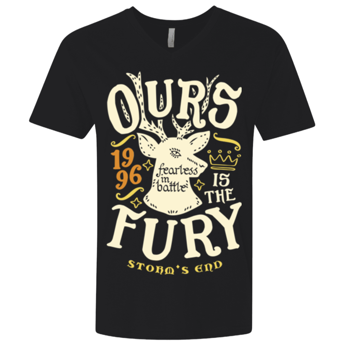 T-Shirts Black / X-Small House of Fury Men's Premium V-Neck