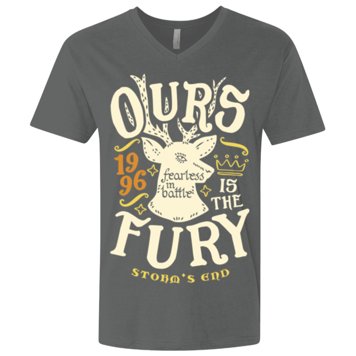 T-Shirts Heavy Metal / X-Small House of Fury Men's Premium V-Neck