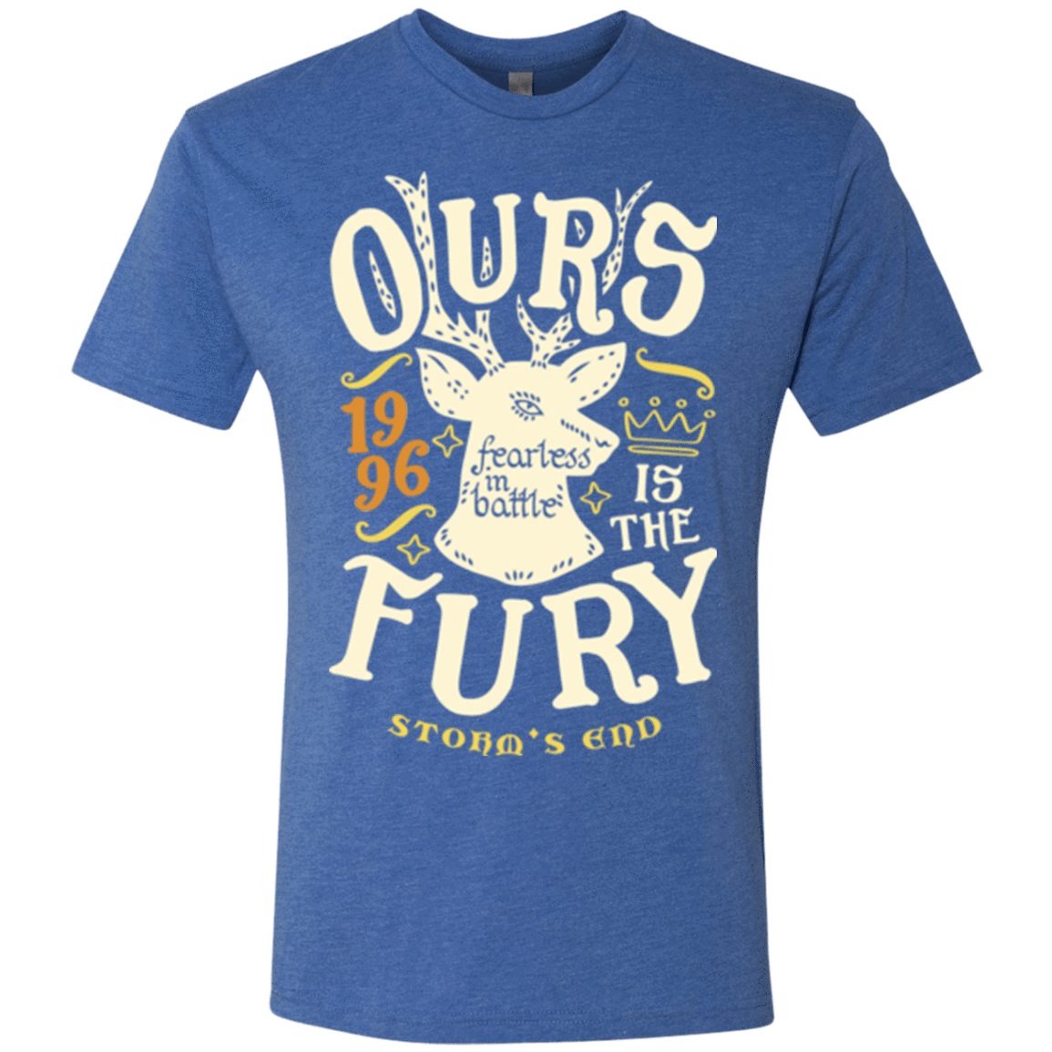 T-Shirts Vintage Royal / Small House of Fury Men's Triblend T-Shirt