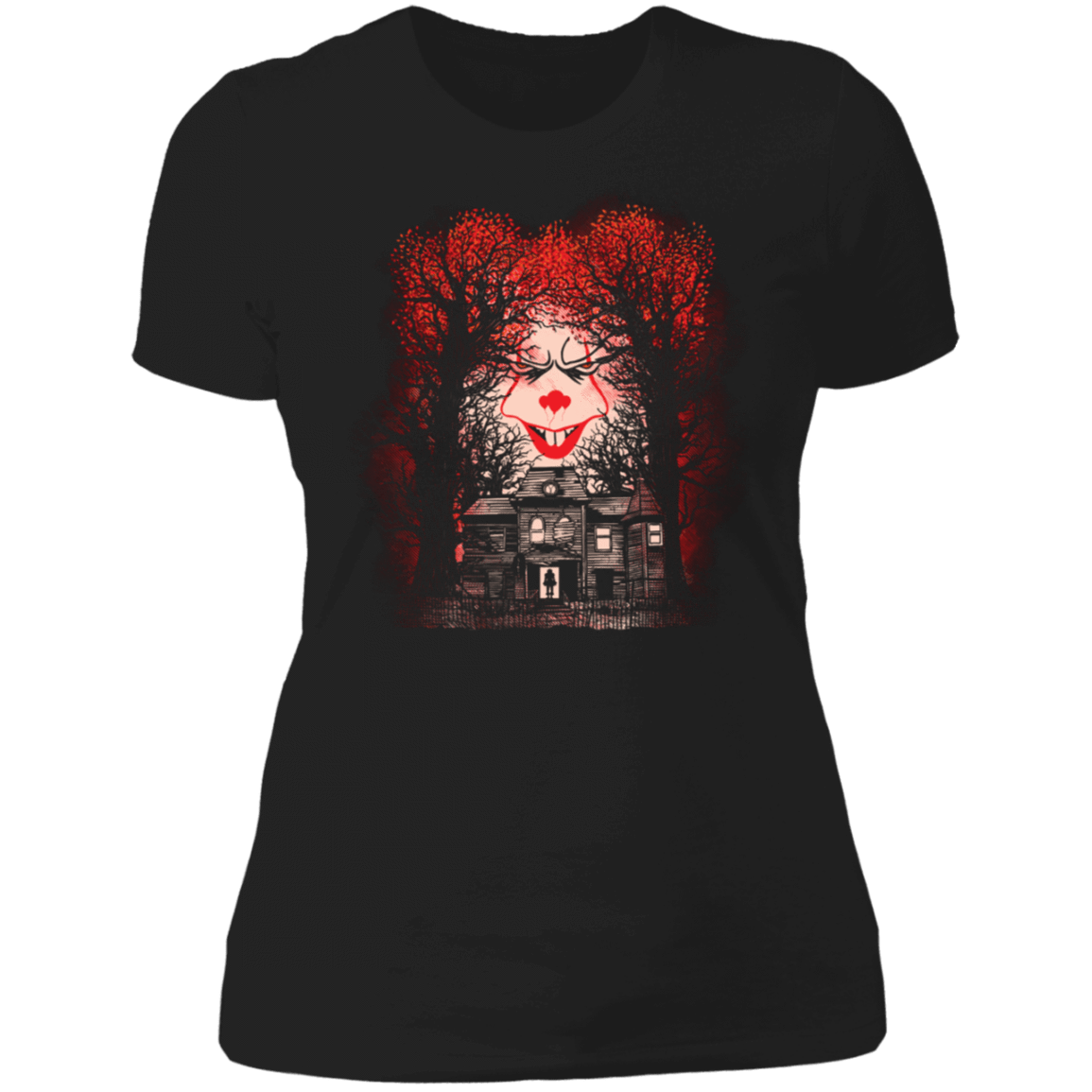 T-Shirts Black / X-Small House Of Horrors Women's Premium T-Shirt