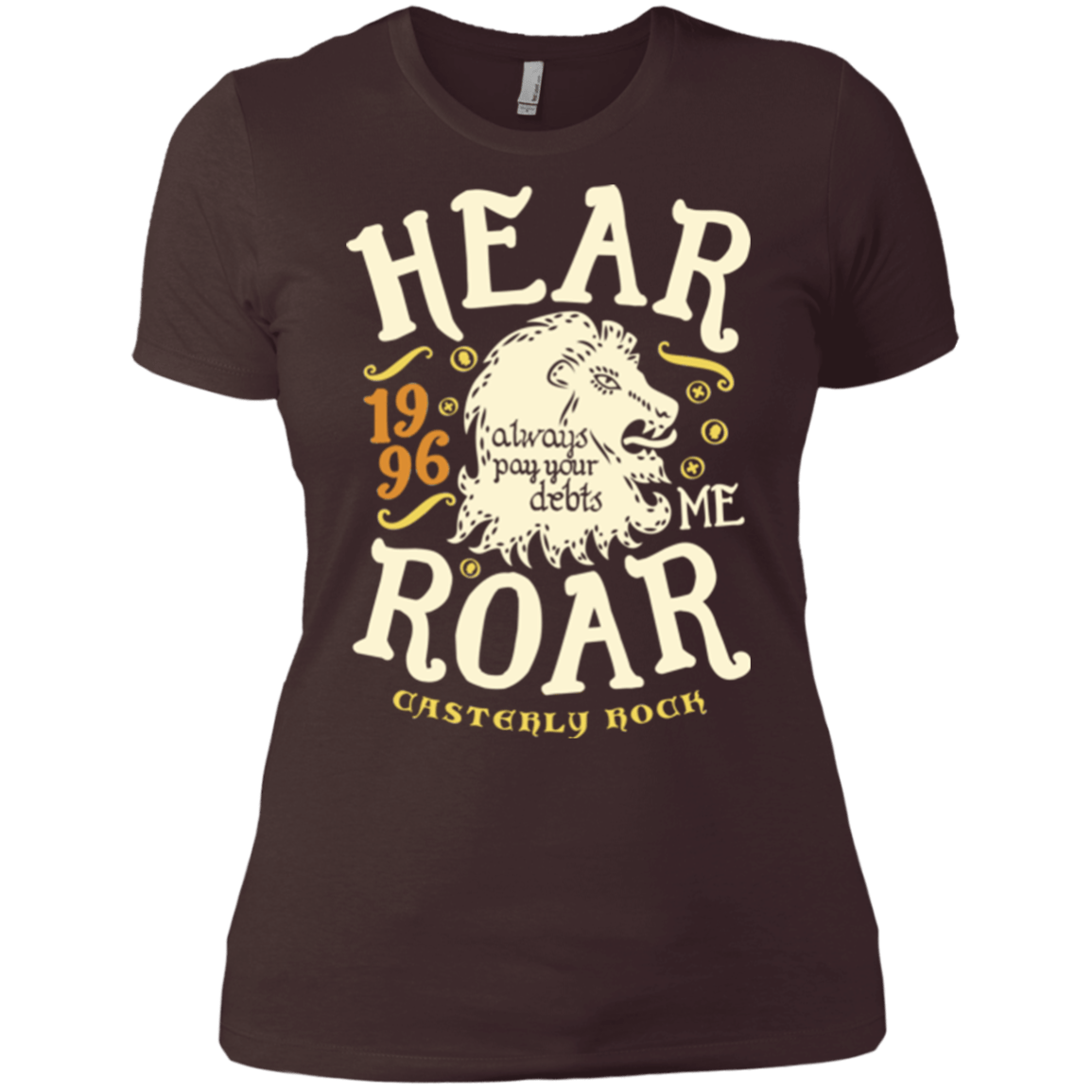 T-Shirts Dark Chocolate / X-Small House of Lions Women's Premium T-Shirt